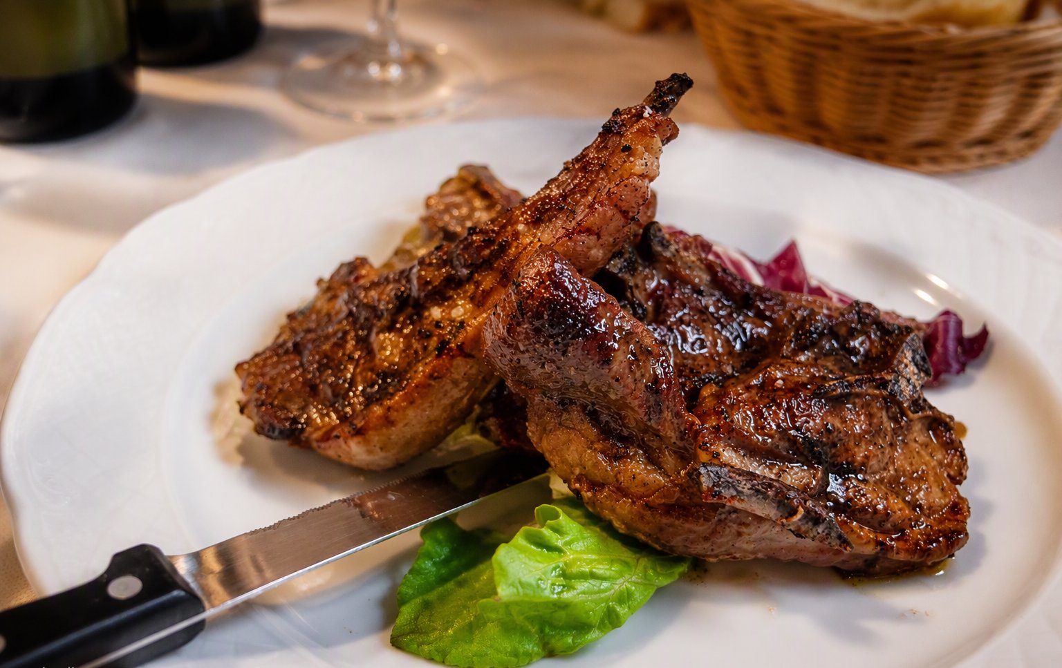 L'agnello alla brace